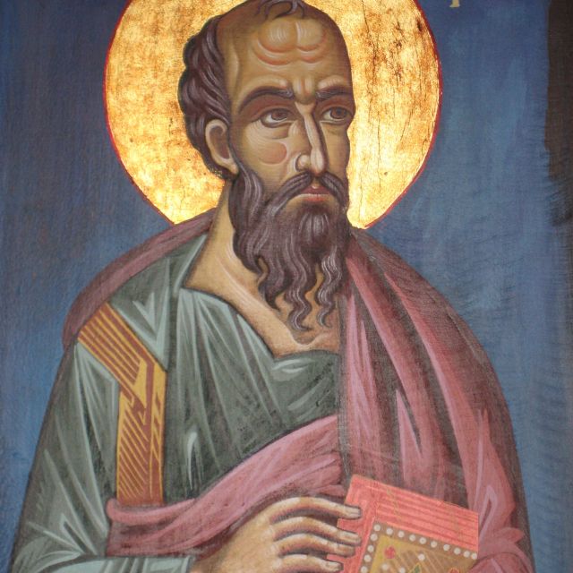 Szent Pál apostol, ikon Ariccia-ban (az Isteni Mester Háza)